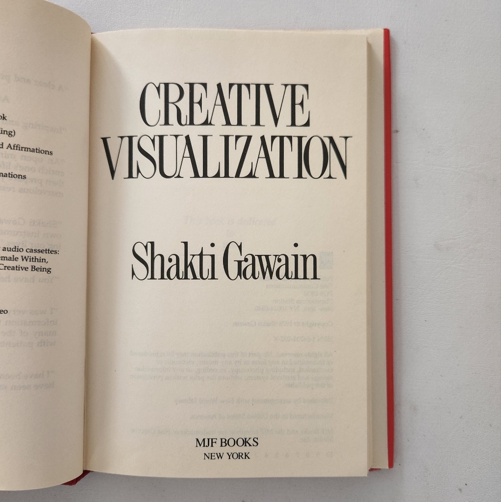 Creative Visualization Book - Picture 7 of 15